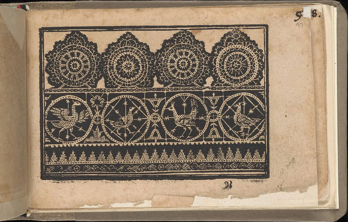 Schön newes Modelbuch (Page 97r) — Sigismundus Latomus
