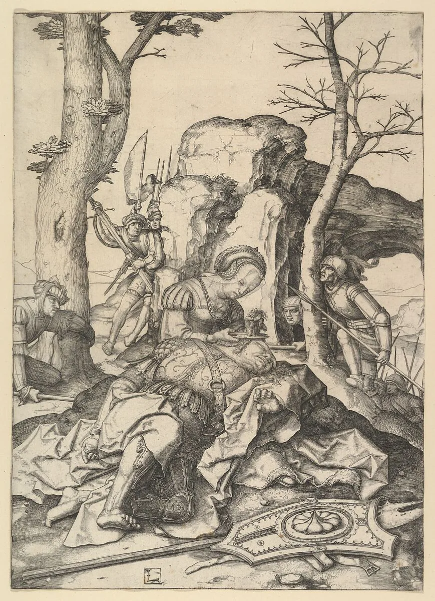 Samson and Delilah — Lucas van Leyden
