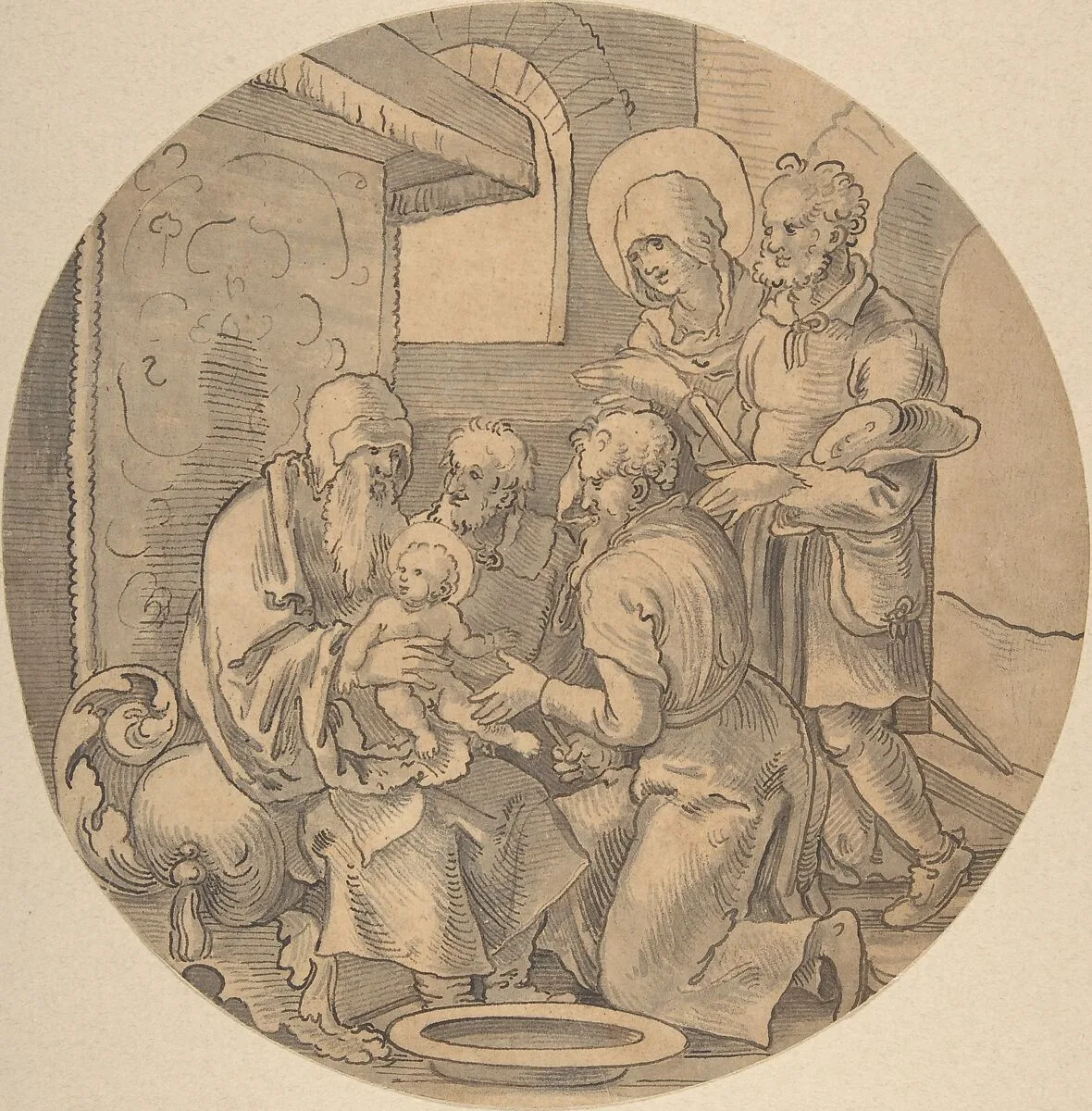 The Circumcision of Christ — Sebald Beham