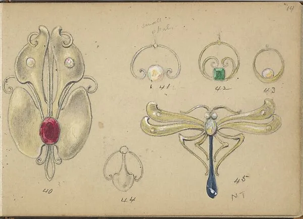 Six Designs for Jewelry — Edgar Gilstrap Simpson