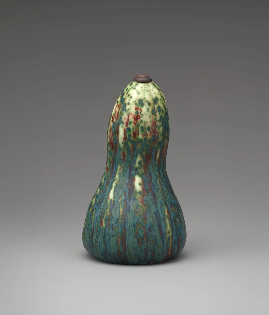 Gourd-shaped bottle — Pierre-Adrien Dalpayrat