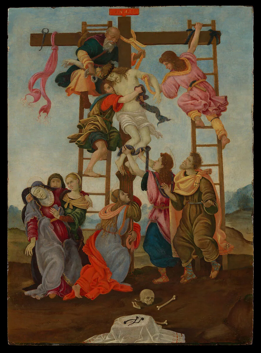 The Descent from the Cross — Filippino Lippi