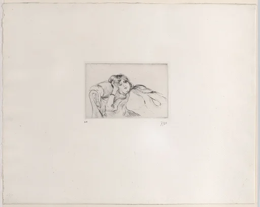 Young Woman Reclining