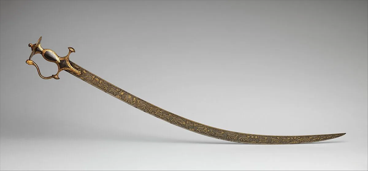 Hunting Sword (Shamshir Shikargar) with Modern Scabbard — Unknown