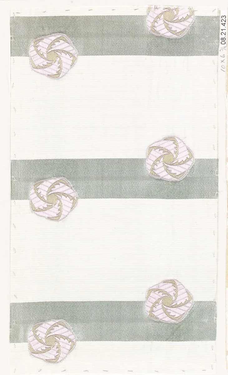 Textile sample — J. Claude Frères & Co.|Unknown Designer