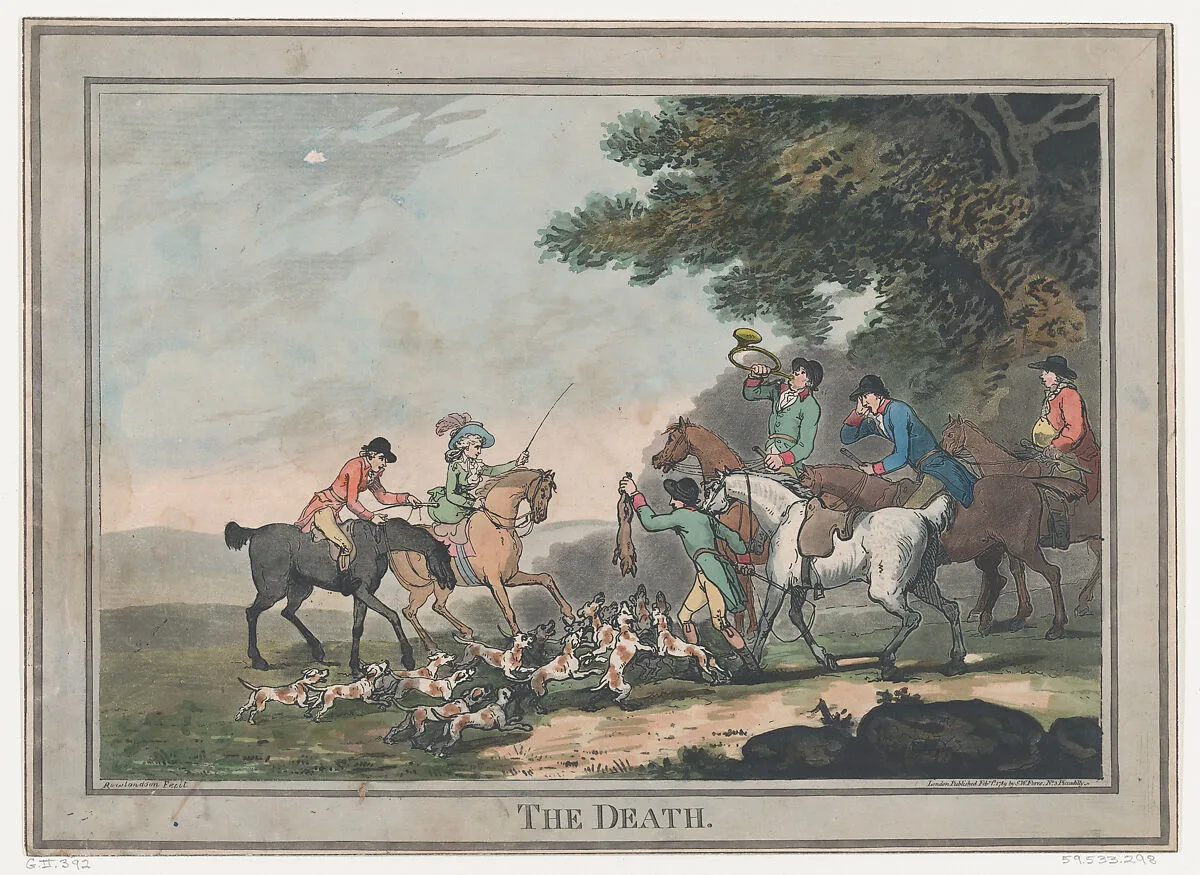 The Death — Thomas Rowlandson|S. W. Fores