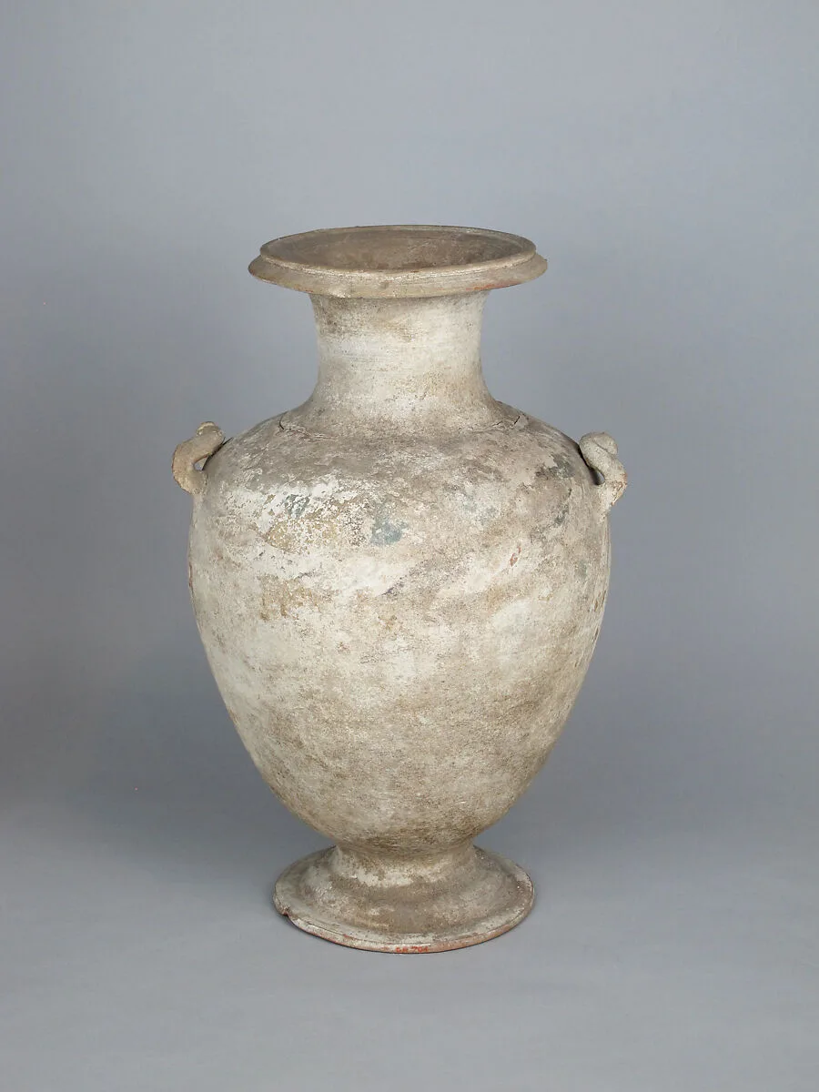 Terracotta Hadra hydria (water jar) — Unknown