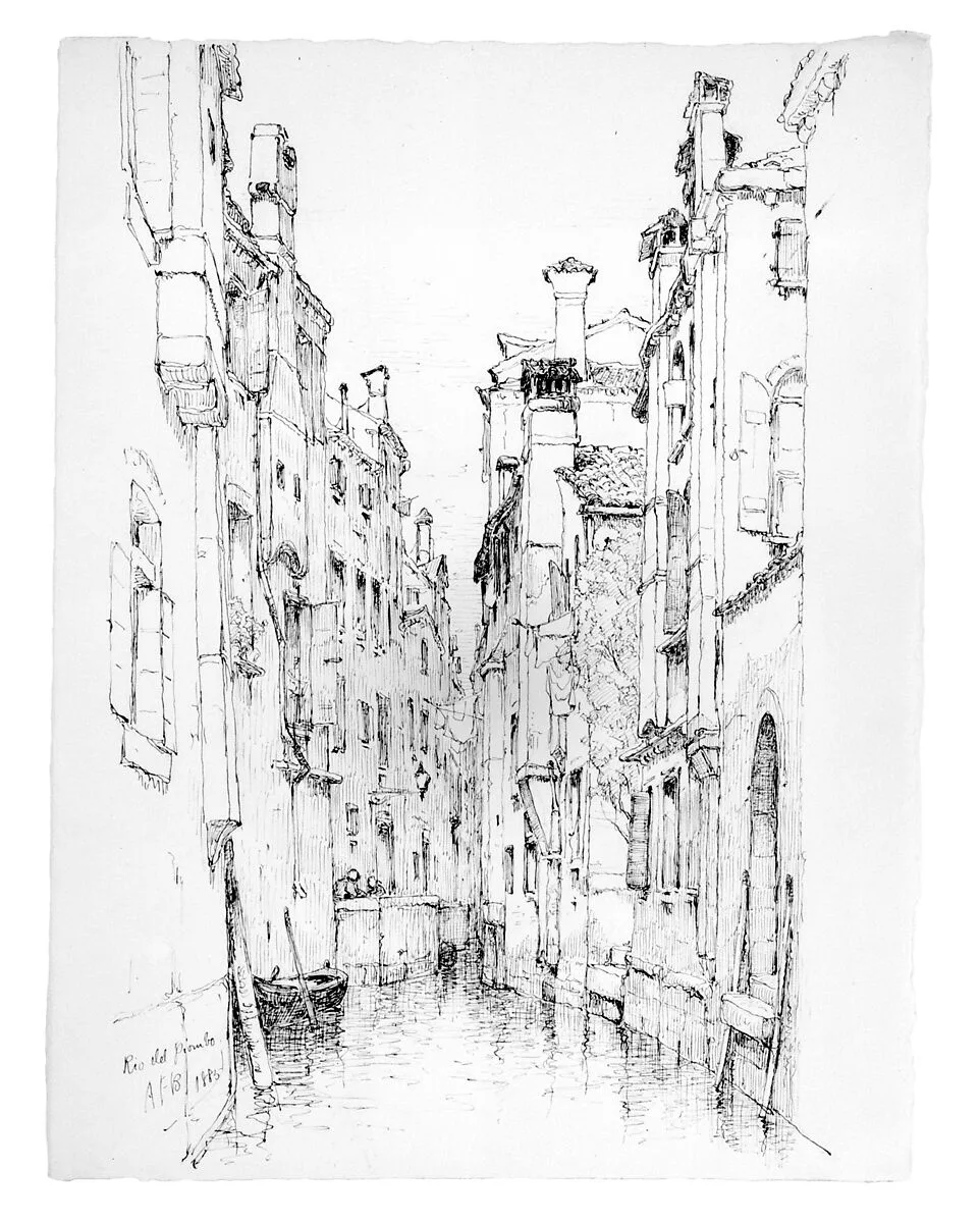 Rio del Piombo, Venice — Andrew Fisher Bunner
