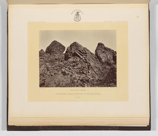 Columnar Basalt, Mouth of Grand Wash
