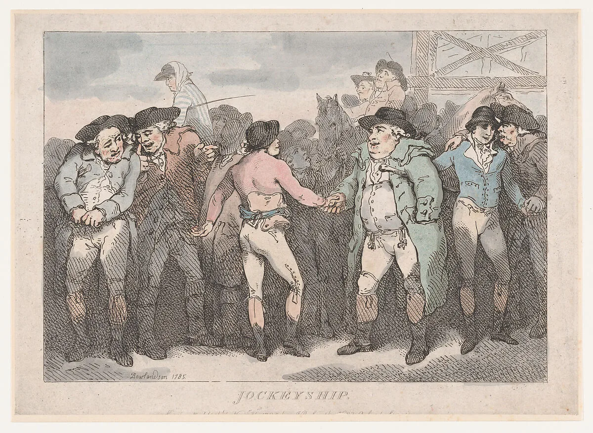 Jockeyship — S. W. Fores|Thomas Rowlandson|Dennis O'Kelly