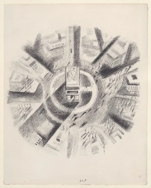 La Place de l'Etoile — Robert Delaunay