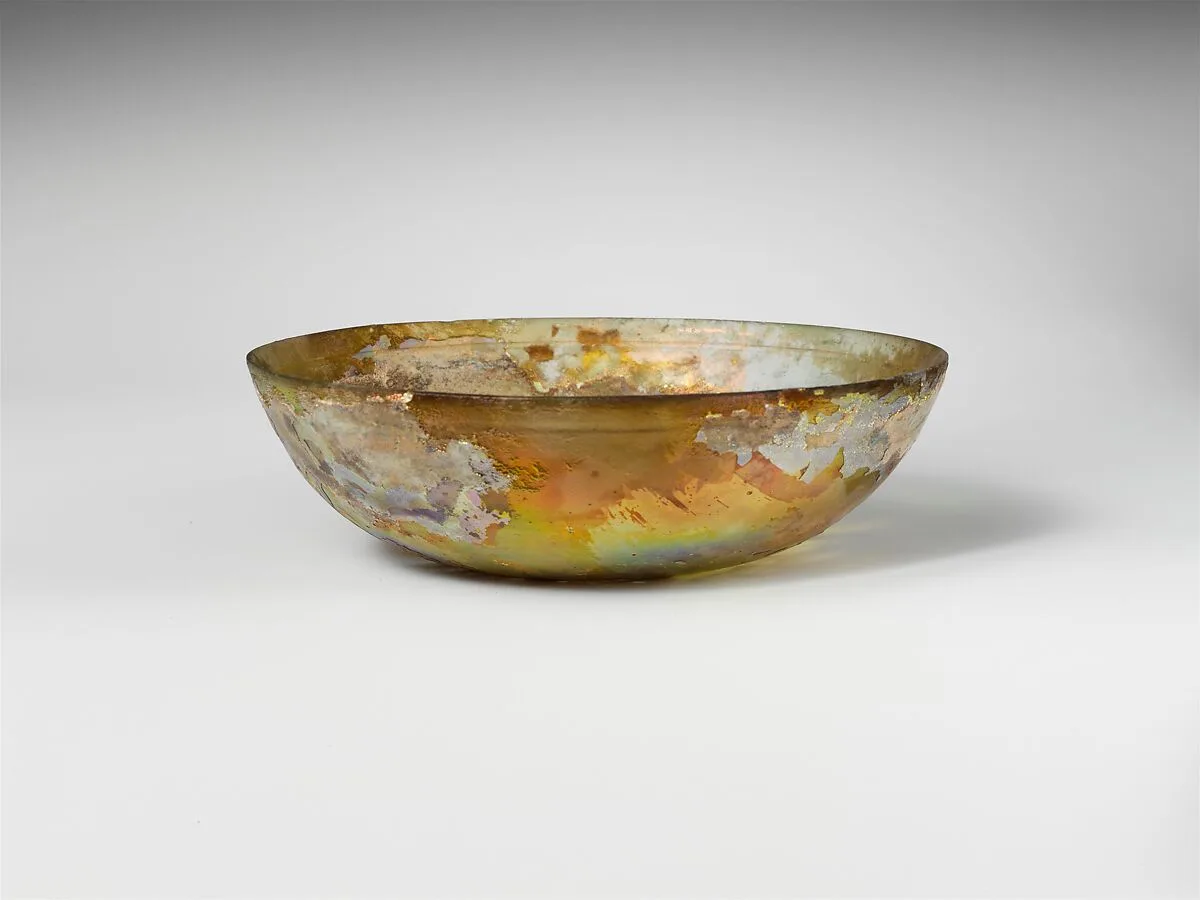 Glass bowl — Unknown