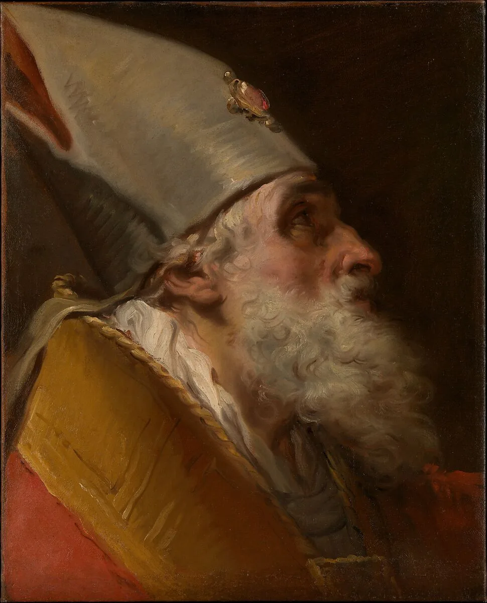 Head of a Bishop — Gaetano Gandolfi