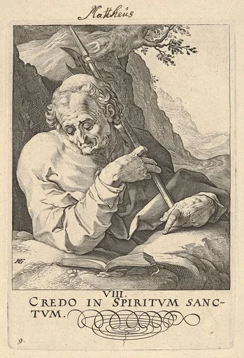 St. Matthew,from Christ, the Apostles and St. Paul with the Creed