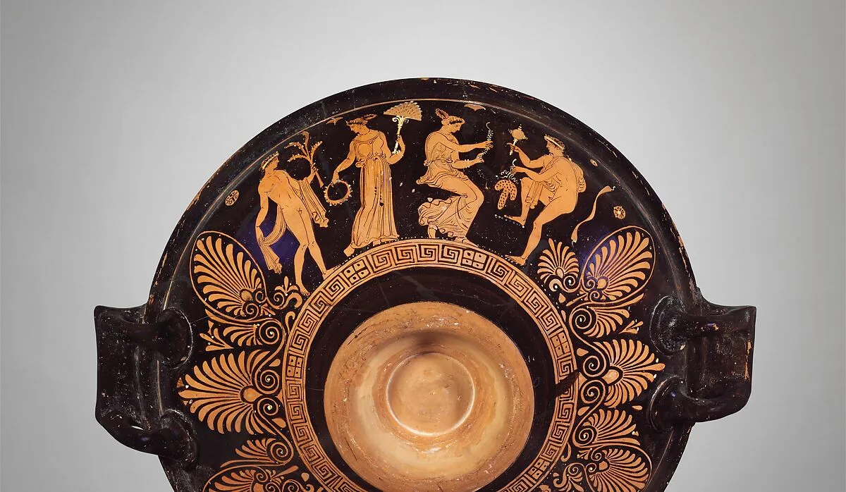 Terracotta lekanis (dish) — V. and A. Group