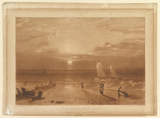 The Mildmay Sea-Piece (Liber Studiorum, part XIII, plate 40)