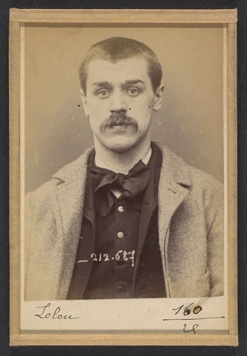 Leleu. Victor, Louis. 29 ans, né le 19/10/64 à Arras (Pas-de-Calais). Anarchiste. 9/1/94.