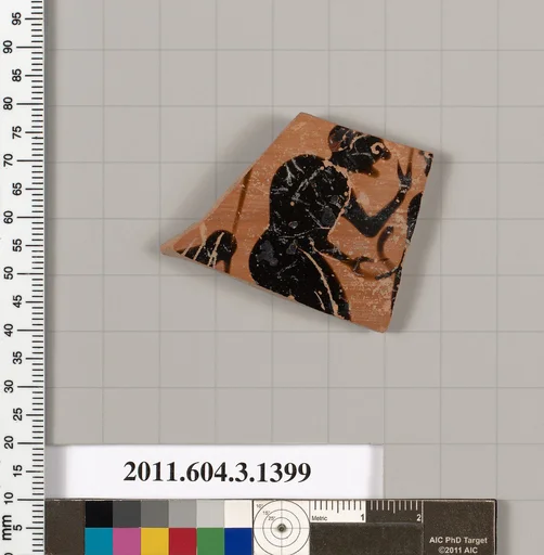 Terracotta fragment of a skyphos (deep drinking cup)