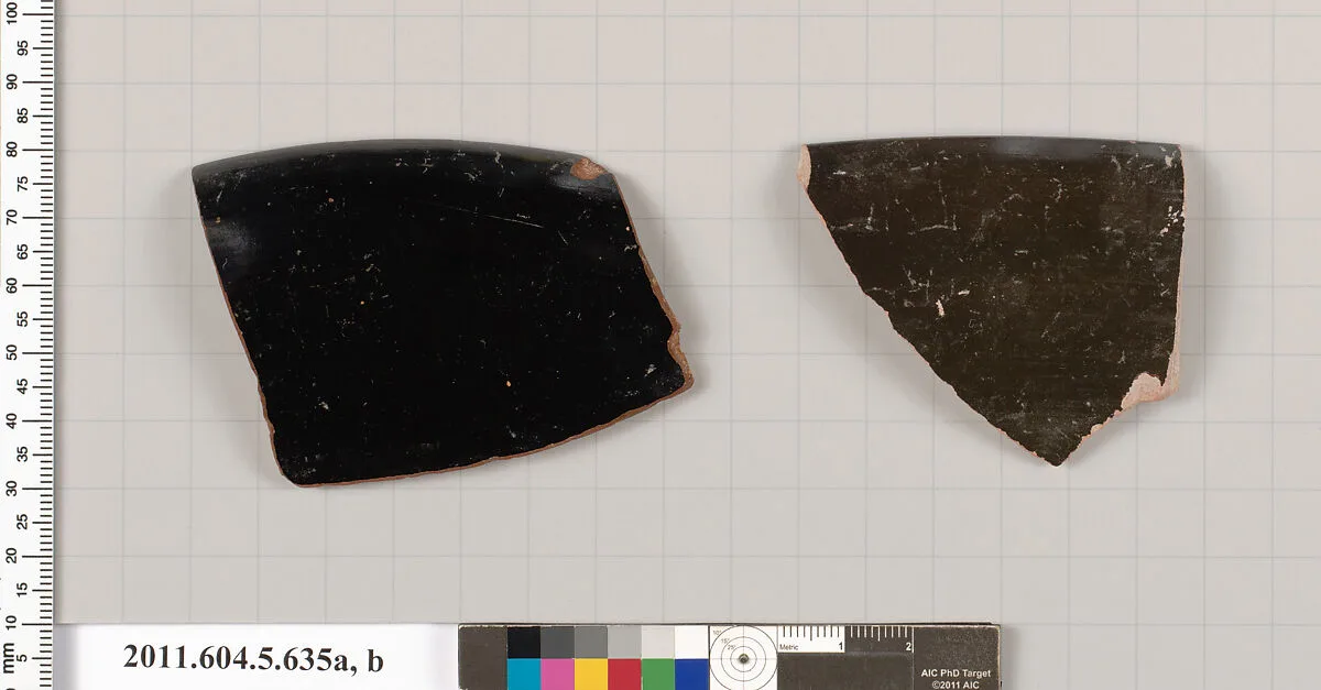 Terracotta rim fragments of kylikes (drinking cups) — Unknown