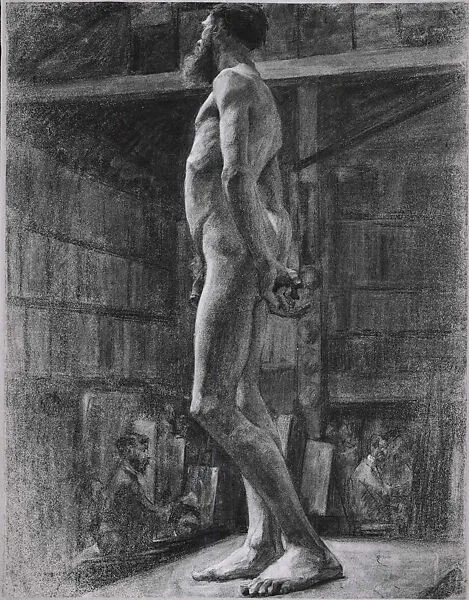 The Drawing Class — Max Weber
