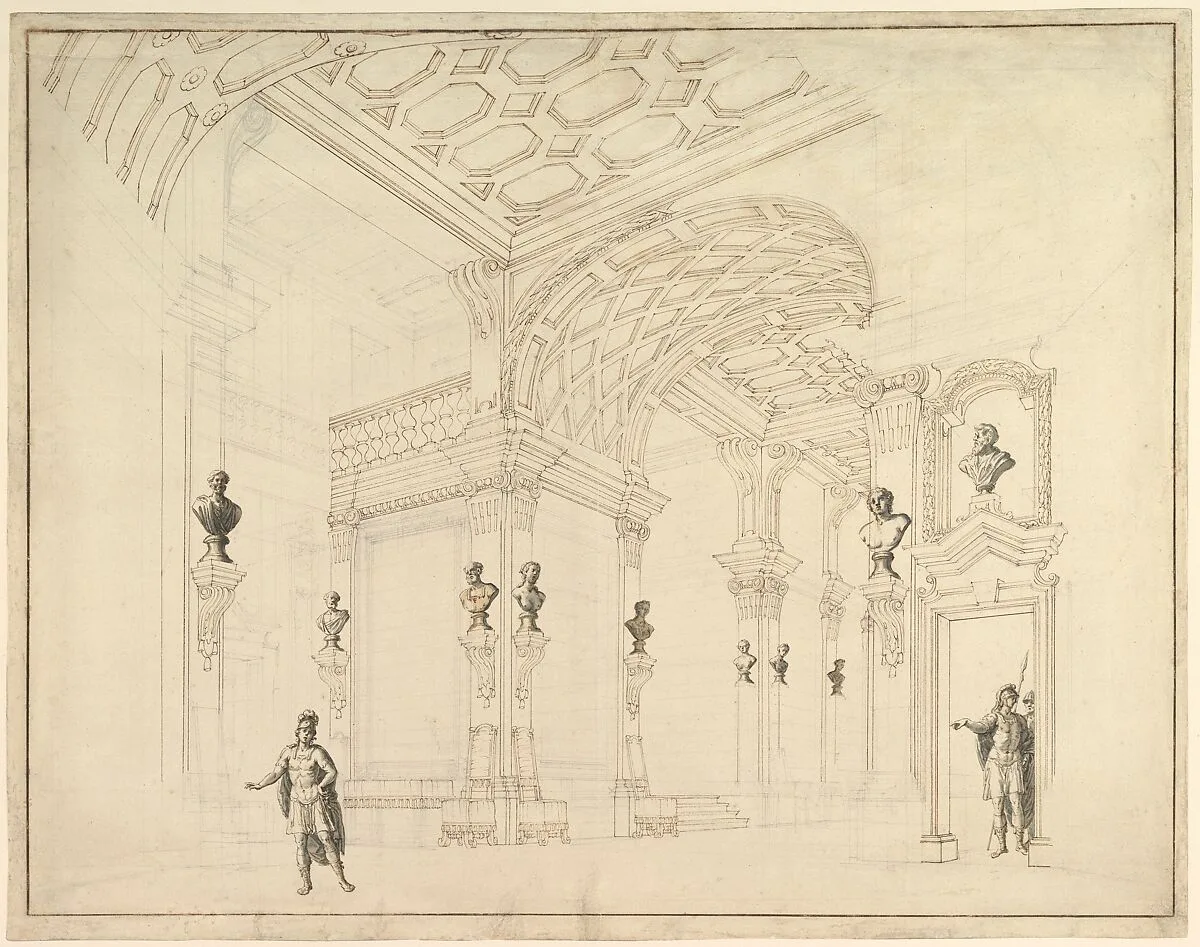 Design for a Stage Set — Giuseppe Galli Bibiena