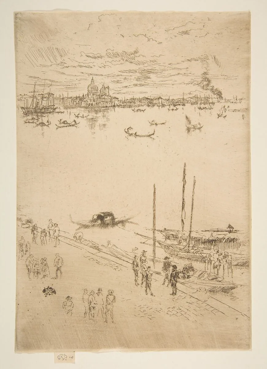 Upright Venice — James McNeill Whistler