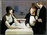 Mr. and Mrs. Chester Dale Dine Out — Guy Pène du Bois