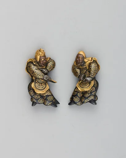 Pair of Sword-Grip Ornaments (Menuki)