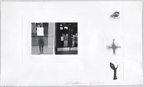 Photographs and Etchings XV from Photographs and Etchings — Petersburg Press, Ltd.|Lee Friedlander|Jim Dine