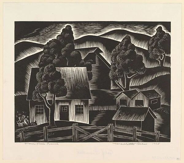 Four Tree Ranch — Harold Mallette Dean|WPA
