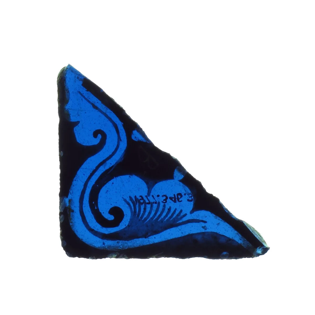 Glass Fragment — Unknown