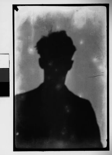 [Shadow Self-Portrait, Juan-les-Pins, France]