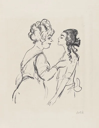 Margarete Kupfer as Magdalene and Hambach as Kadega di Santa Croce