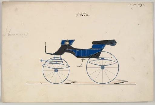 Design for Phaeton, no. 651a