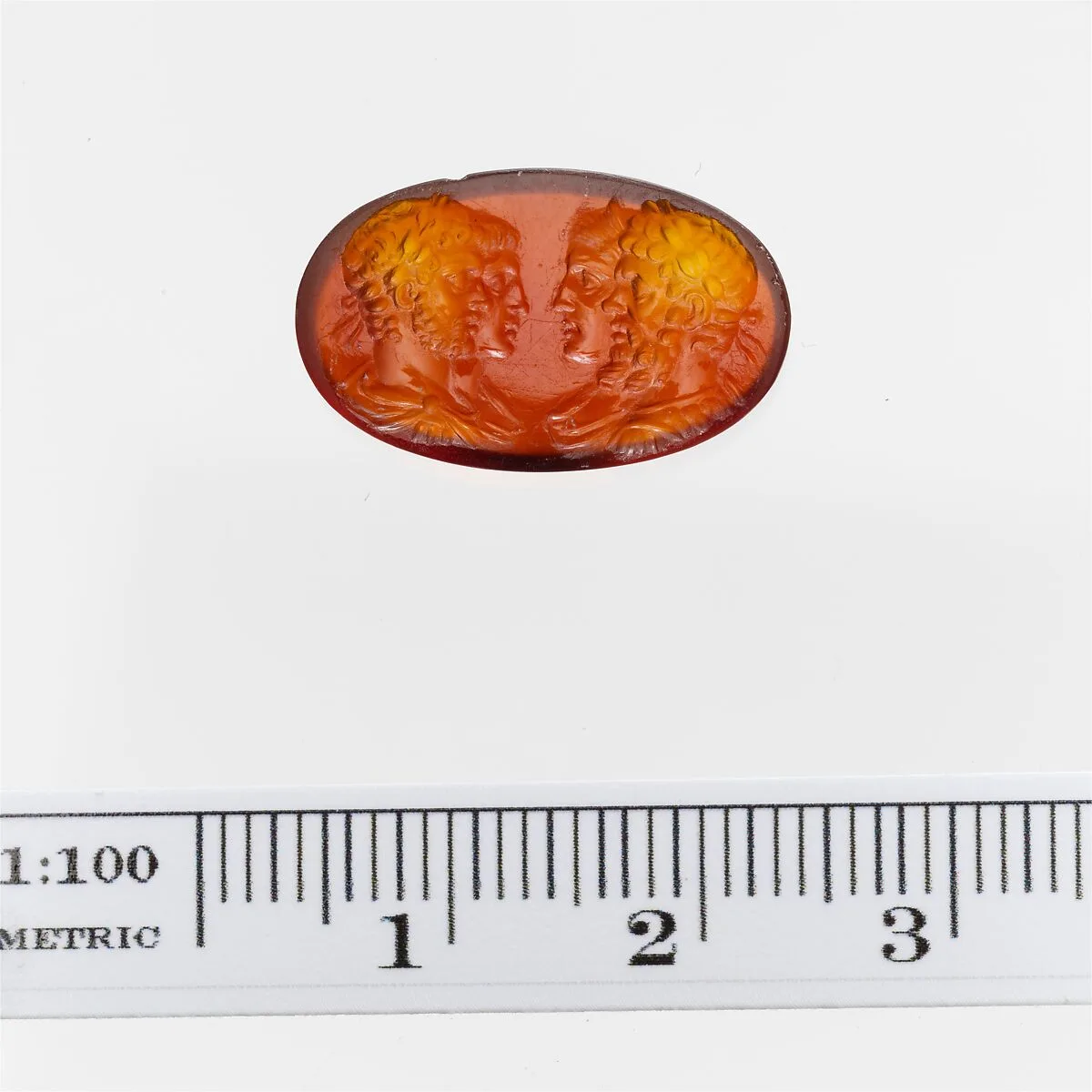 Carnelian ring stone — Unknown