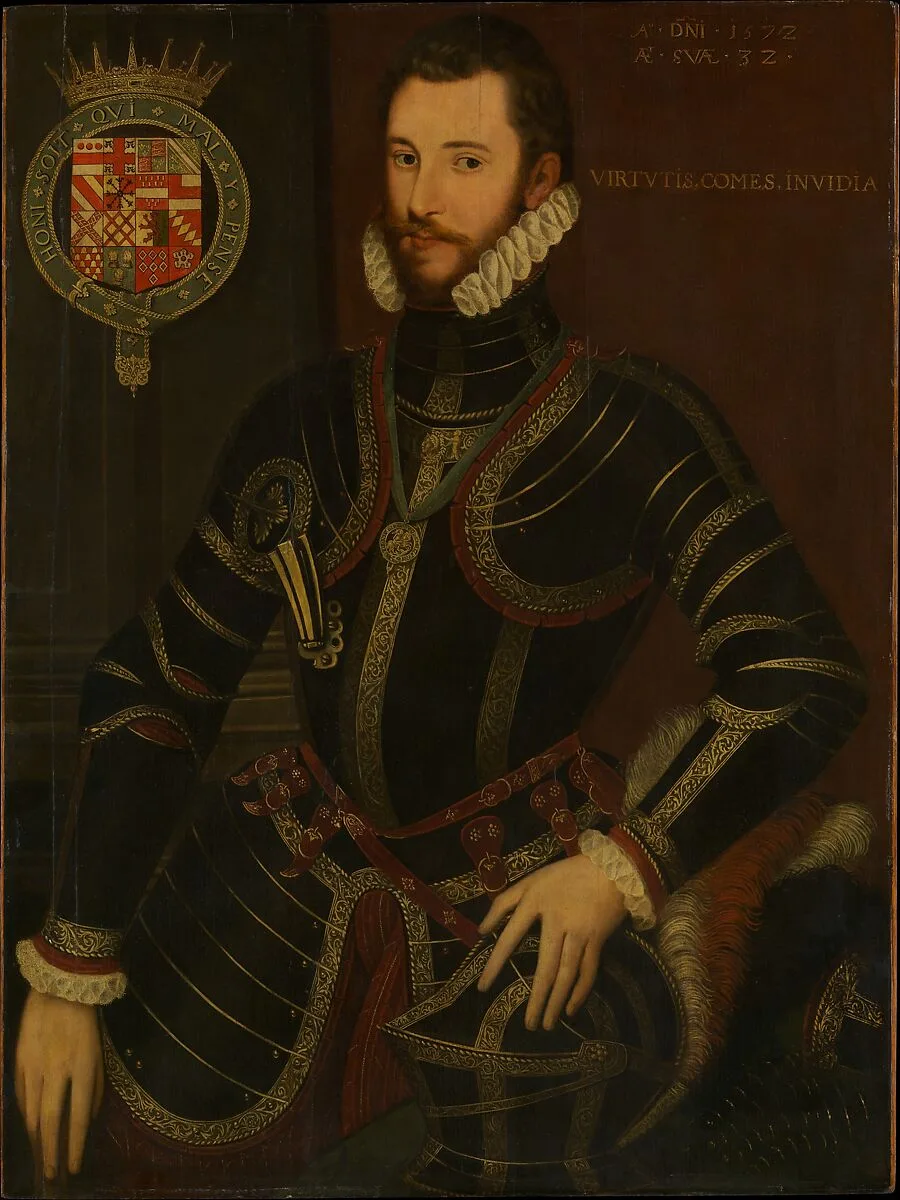 Portrait of Walter Devereux (1539–1576), First Earl of Essex — British Painter