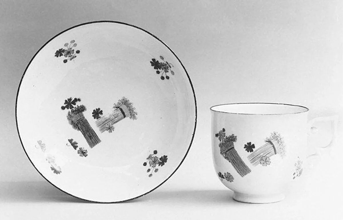 Cup and saucer — Meissen Manufactory