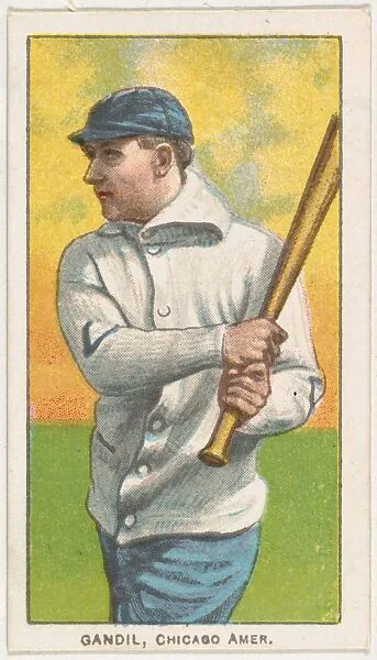 Gandil, Chicago, American League, from the White Border series (T206) for the American Tobacco Company — American Tobacco Company