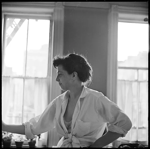 [12 Portraits of Jane Smith Evans Painting, New York City]