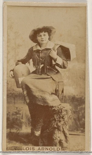 Lois Arnold, from the Actors and Actresses series (N45, Type 8) for Virginia Brights Cigarettes