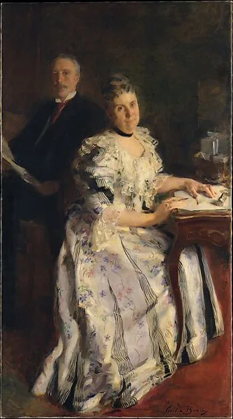 Mr. and Mrs. Anson Phelps Stokes — Cecilia Beaux
