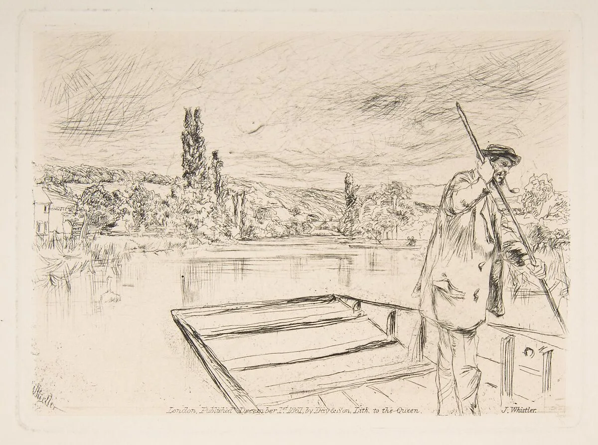 The Punt — James McNeill Whistler