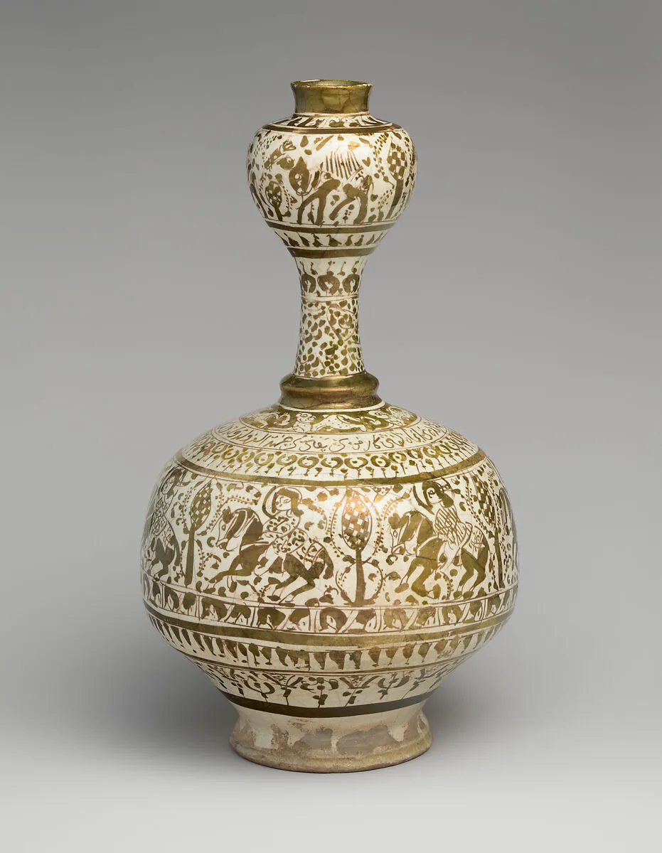 Bottle with Bulb-Shaped Neck — Unknown