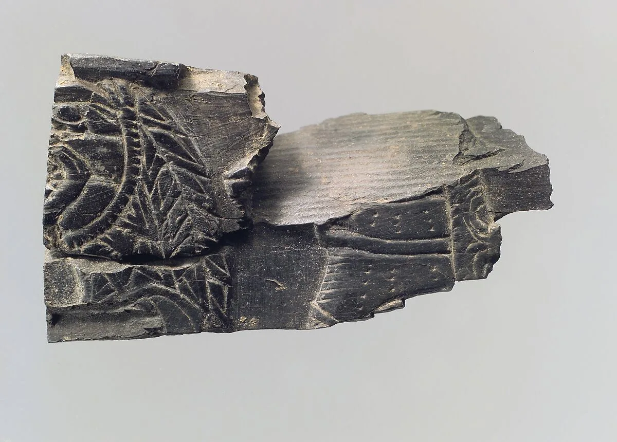 Plaque fragment — Unknown