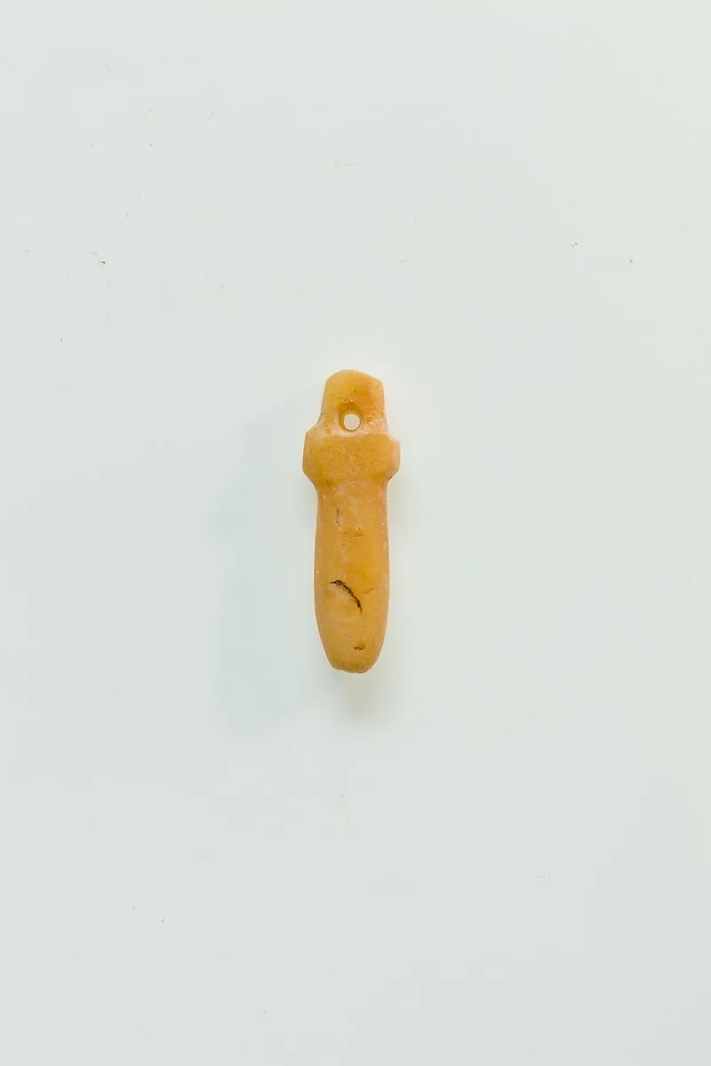 Wadj (papyrus stalk) from string of amulets — Unknown
