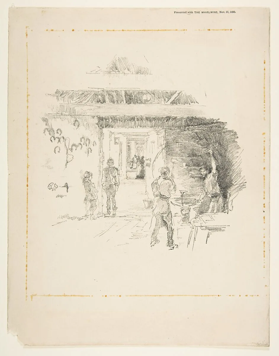 The Tyresmith, from "The Whirlwind" — James McNeill Whistler|Thomas Robert Way