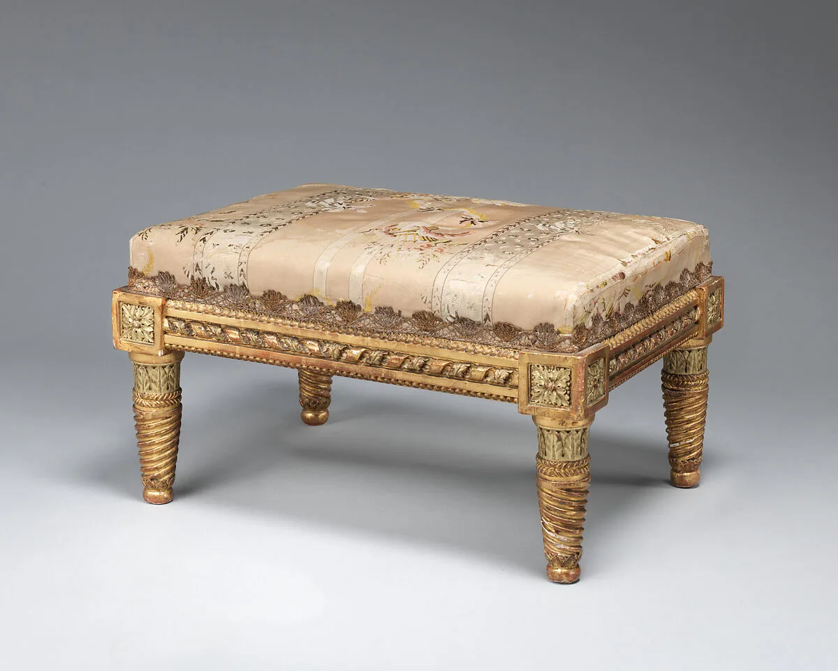 Foot stool (bout de pied) — Unknown