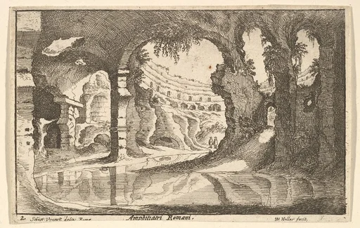 Amphitiatri Romani, from "Roman Ruins"