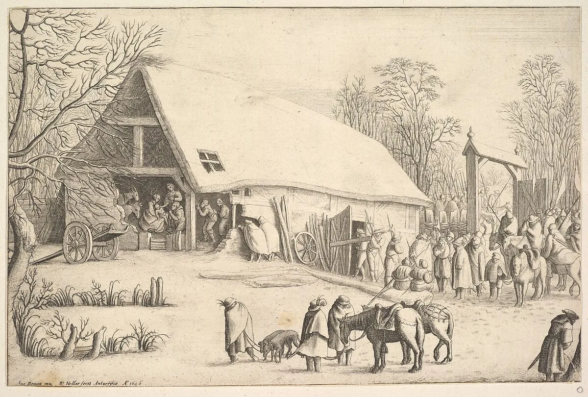 Adoration of the Kings — Wenceslaus Hollar|Augustin Braun
