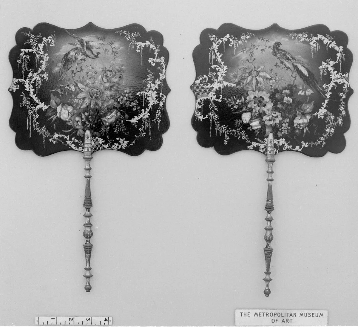 Handscreen (one of a pair) — Unknown